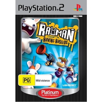 Ubisoft Rayman Raving Rabbids Platinum Refurbished PS2 Playstation 2 Game